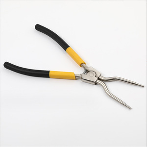 Pince à joint torique de 11 pouces, tête droite et coudée, en acier inoxydable, durable, pour la réparation de machines à laver - Product Image 2