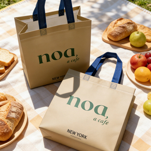 Bolsa de Compras Personalizada de Tela No Tejida, Bolsa Ecológica TNT, Bolsa de Supermercado Reutilizable al por Mayor con Logotipo, Bolsa de Compras de Tela No Tejida - Product Image 2