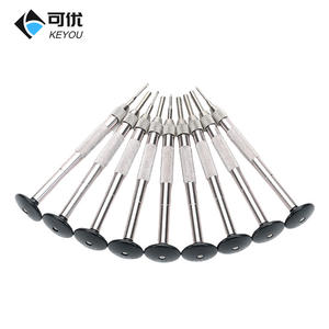 Juego de destornilladores para reparación de gafas Keyou, 115 piezas, punta magnética, acero pulido, para ajuste y fijación de monturas - Product Image 1