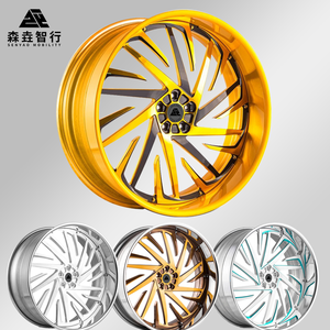 SY 커스텀 핫 세일 2피스 19, 20, 21, 22, 24인치 5x120 딥 립 단조 알로이 휠 쉐보레 블레이저 및 쉐보레 임팔라용 - Product Image 2