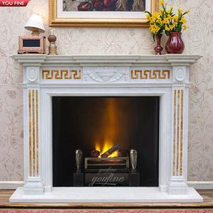 Камин из белого мрамора - Product Image 6