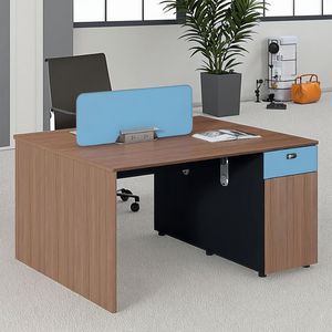 Hochwertige Hot Sale Executive Office Mitarbeiter Büromöbel, Großhandel Walnuss Design Manager Chef <span class=keywords><strong>Commercial</strong></span> Office Desk - Product Image 2