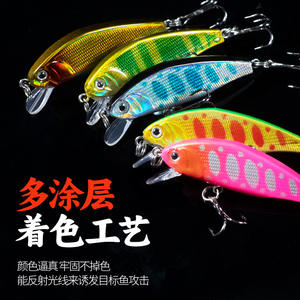 Señuelo Ikeba Minnow Cr12252 2, cebo de fondo de hundimiento lento para pesca de carpa cruciana en agua dulce - Product Image 4