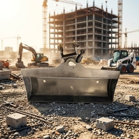 Aksesoris Bucket Excavator untuk Menggali Batu, Bucket Penggali Parit, Tugas Berat untuk Suku Cadang Mini Excavator