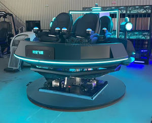 Ensemble de jeu VR, montagnes russes, réalité virtuelle, rotation à 360 degrés, <span class=keywords><strong>chaise</strong></span> VR, siège de cinéma 5d - Product Image 6