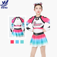 Tenues de cheerleading pour filles et adultes, sur mesure, pour compétitions rythmiques, avec strass scintillants, en spandex à séchage rapide, logo personnalisé, OEM