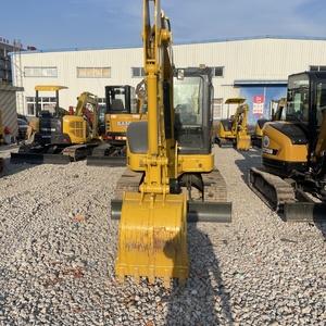 Venta caliente de alta calidad usado Mini excavadora sobre orugas Komatsu PC55 5,5 toneladas peso precio barato - Product Image 3