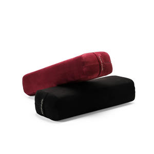 Coussins <span class=keywords><strong>de</strong></span> yoga en polyester bio colorés en gros, garnis d'éponge - Product Image 3