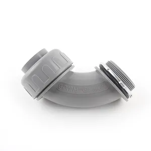 Superior Quality Conduit Connector Non-metallic Liquid Tight Fittings for Electrical PVC Flexible Conduit