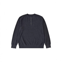 Cardigan en tricot gaufré mélange de laine pour homme, style Old Money, légèrement luxueux, lavable en machine, idéal pour l'automne