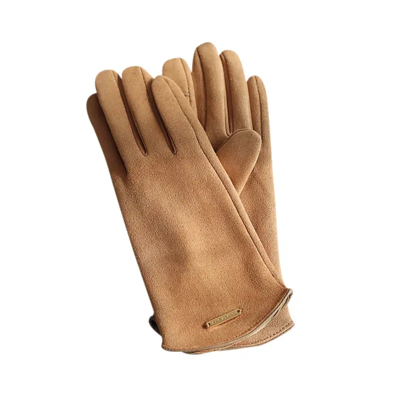 Women's leather Touchscreen gloves