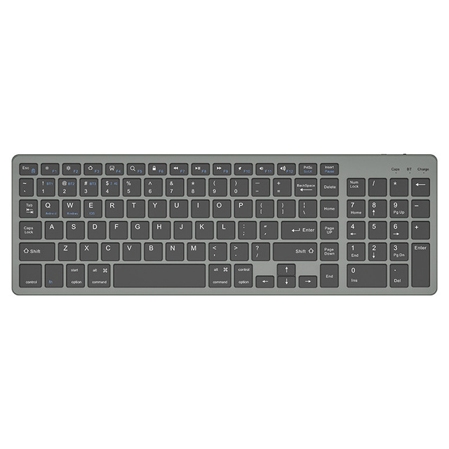 2.4G + Dual-mode Rechargeable Keyboard - Silent Office Notebook - Tablet Computer - Universal Wireless Keyboard