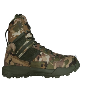 TSB4 CP Camouflage Light Weight New Coyote Footwear 8 Inch Side Zip Suede German Outdoor <b>Hiking</b> <b>Boots</b> Tactical Combat Shoes - Product Image 1