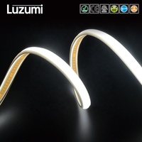 Bande lumineuse LED COB de haute qualité, étanche IP65, 8W/M, ruban flexible, éclairage linéaire haute densité, blanc chaud naturel, découpable