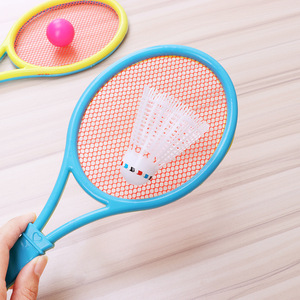 Đồ Chơi Trẻ Em Mới Đồ Chơi Chơi Trò Chơi Ngoài Trời Vợt Tennis Trẻ Em Chơi Cầu Lông Bằng Nhựa Lưới Co Giãn Thể Thao - Product Image 2