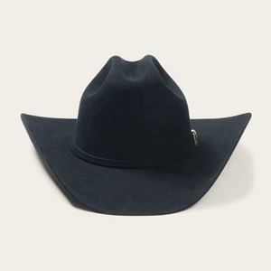 Cappello da Cowboy <span class=keywords><strong>Stetson</strong></span> <span class=keywords><strong>in</strong></span> <span class=keywords><strong>Feltro</strong></span> di Lana 100% con Diverse Cinture per Stile Western - Product Image 2