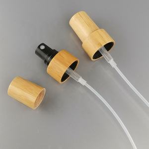 <span class=keywords><strong>Spray</strong></span> de niebla de bambú <span class=keywords><strong>24</strong></span>/410, pulverizador fino con tapa de bambú, 24mm, paquete de cosméticos - Product Image 1