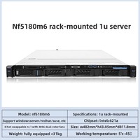 Serveur en rack 2U NF5280M7, double processeur Intel Xeon 4e/5e génération avec 64 cœurs, 64 Go de DDR5, SSD de 1,92 To pour l'IA et le cloud