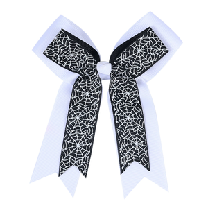 2026 Accessoires capillaires d'Halloween pour filles : Pinces à cheveux à nœud double couche, Épingles à cheveux araignée, Pinces crocodiles à ruban - Product Image 6