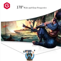 Nuevas computadoras todo en uno originales monitores PC Gaming i7 computadora de escritorio Monitor de oficina Hd 1080p