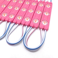 Module de moulage par injection nouvelle lentille de signalisation intérieure 3 leds module 1.5w panneau d'affichage 12v smd 2835 led module lumière