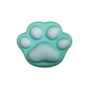 3D Wrist Rest Silicone Cat Paw Gaming Mouse Pad DIY Custom Made 3D Hand Wrist Rest Mouse Pad Personalizado para Office Home