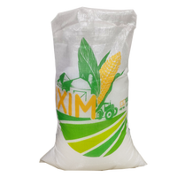 25kg 50kg 100kg pp tissé sac polypropylène laminé sac pour emballage riz céréales maïs grain maïs sucre alimentation sable engrais