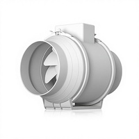 Nouvelle annonce : Ventilateur de gaine à flux mixte EC rond de 8 pouces, extracteur de fumée pour salle de bain et cuisine