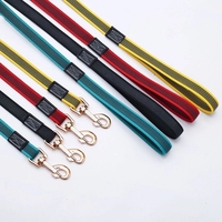 Nouvelle laisse de chien souple laisse pour animaux de compagnie en caoutchouc antidérapant en Nylon formation marche corde travail laisses de chien de compagnie pour petits moyens grands grands chiens