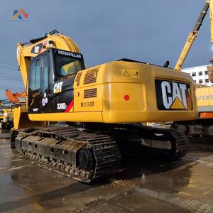 Excavatrice sur chenilles CAT 330D2 d'occasion, 30 tonnes, pour terrains d'excavation moyens, bon prix, d'origine Japon, pour usage agricole - Product Image 1