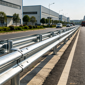 Highway Guardrail &amp; <strong>Accessories</strong> Hot Dipped Galvanized Traffic Safety Barrier - Product Image 6