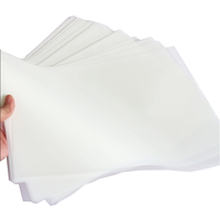Feuilles de film PET mat double face pour sérigraphie, déchirure à chaud et transfert de chaleur, format papier A4 pour vêtements