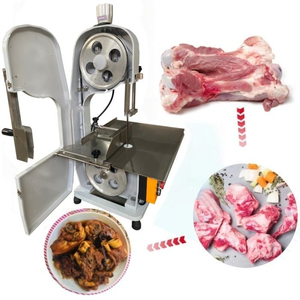 Nueva sierra de cinta semiautomática de acero inoxidable de grado alimenticio para cortar carne y huesos, modelo reciente, con grosor ajustable 1 - Product Image 6