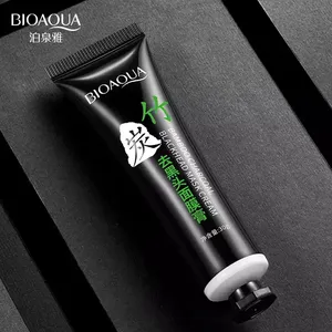 Bioaqua Oem Private Label Bamboe Houtskool Whitening Diepe Reiniging Huidverzorging Beauty Neus Masker Loslaten Comedondrukker Crème