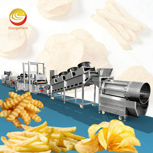 Ligne de production industrielle de <span class=keywords><strong>frites</strong></span> croustillantes ORME, petite échelle, machine à fabriquer des chips de pommes de terre surgelées - Product Image 1
