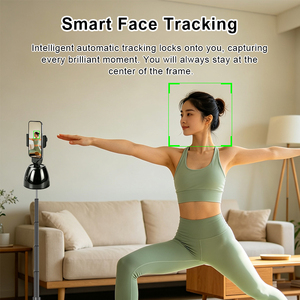 10M Mini Auto Tracking Phone Holder Vlog Tripod Foldable Auto Face Tracking 800mah Multifunctional Smart Selfie Stick for Daily - Product Image 6