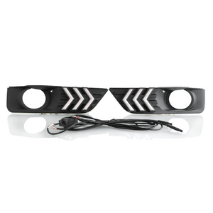 Luz diurna LED genérica para Ford Focus 2005, luz antiniebla delantera con señal de giro secuencial, material ABS/PC - Product Image 1