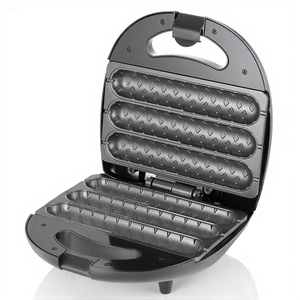 Máquina para Hacer <span class=keywords><strong>Perritos</strong></span> de Maíz Multifuncional RAF de 750 W, Placas Antiadherentes, Calentamiento de Doble Cara, Calor Uniforme - Product Image 2