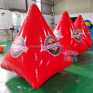 XIXI TOYS personalizado agua abierta inflable pirámide natación boyas natación carrera eventos inflable agua flotante marcadores de seguridad - Product Image 4