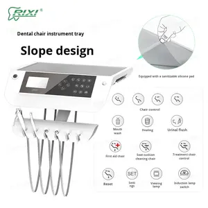 Unità Dentale Elettrica All-in-One con Luce LED + Sgabello per Dentista |   Poltrona Odontoiatrica Certificata CE per Clinica - Product Image 2