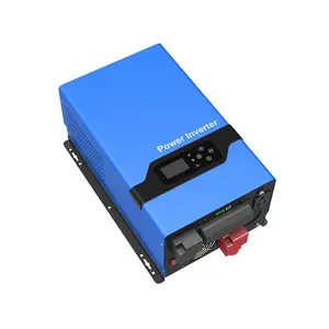 EP3000 LV2 110/120VAC 순수 사인파 태양 광 인버터 홈 낮은 주파수 전원 인버터 충전기