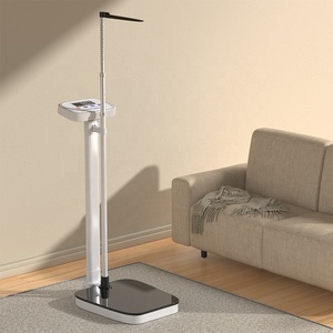 Balance médicale numérique 200 kg, mesure personnalisée du <span class=keywords><strong>corps</strong></span> et <span class=keywords><strong>de</strong></span> la taille, précision <span class=keywords><strong>de</strong></span> 10 g, pour les clubs et les hôpitaux - Product Image 2