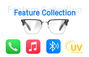 Lunettes intelligentes V2 AI originales, version BT 5.4, enregistrement vidéo 720p, enregistrement audio IA, télécommande, prise de photos, lunettes de soleil intelligentes - Product Image 2