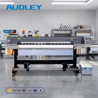 Machine d'impression UV rouleau à rouleau Audley Factory, imprimante UV pour tête d'impression I3200, impression textile haute vitesse automatique