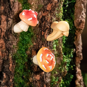 Micro-paysage de mousse écologique de bonsaï de champignon de <span class=keywords><strong>forêt</strong></span> artificielle créative pour le jardinage DIY décorations de Noël <span class=keywords><strong>petite</strong></span> taille - Product Image 3