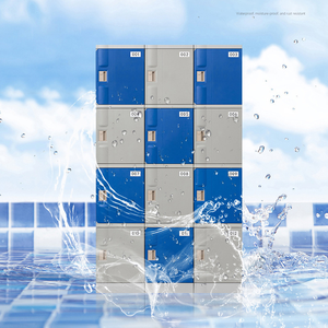 ארונות אחסון מפלסטיק עמיד ואיכותי לסיטונאות במפעלים, לוקרים עמידים למים לחדרי מקלחת בחדרי כושר - Product Image 2