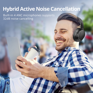 Nhà Máy Giá Đen Studio Tai Nghe Headphone Trọng Lượng Nhẹ Có Dây Tai Nghe Với Microphone - Product Image 2