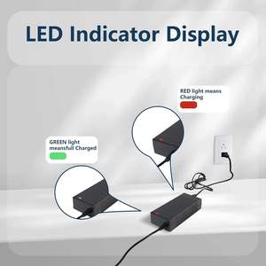 <span class=keywords><strong>Chargeur</strong></span> 42V 2A <span class=keywords><strong>5</strong></span> en 1 avec prises DC <span class=keywords><strong>5</strong></span>,<span class=keywords><strong>5</strong></span> * 2,1 mm, 8 mm/12 mm 3 <span class=keywords><strong>broches</strong></span>, RCA et XLR 3 <span class=keywords><strong>broches</strong></span> pour alimentation de <span class=keywords><strong>batterie</strong></span> Li-ion <span class=keywords><strong>36V</strong></span> - Product Image 6