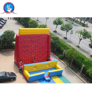 Mur d'<span class=keywords><strong>escalade</strong></span> gonflable d'extérieur à succès pour adultes et enfants 6x8x8m 0,45-0,55mm PVC Portable - Product Image 6