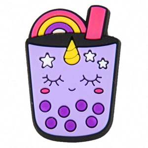 2026 ของตกแต่งรองเท้าลำลองแบบใหม่  น้ำผลไม้ ชานม เบียร์  จี้รองเท้า  น้ำส้มคั้นเย็น  ของประดับรองเท้า - Product Image 5